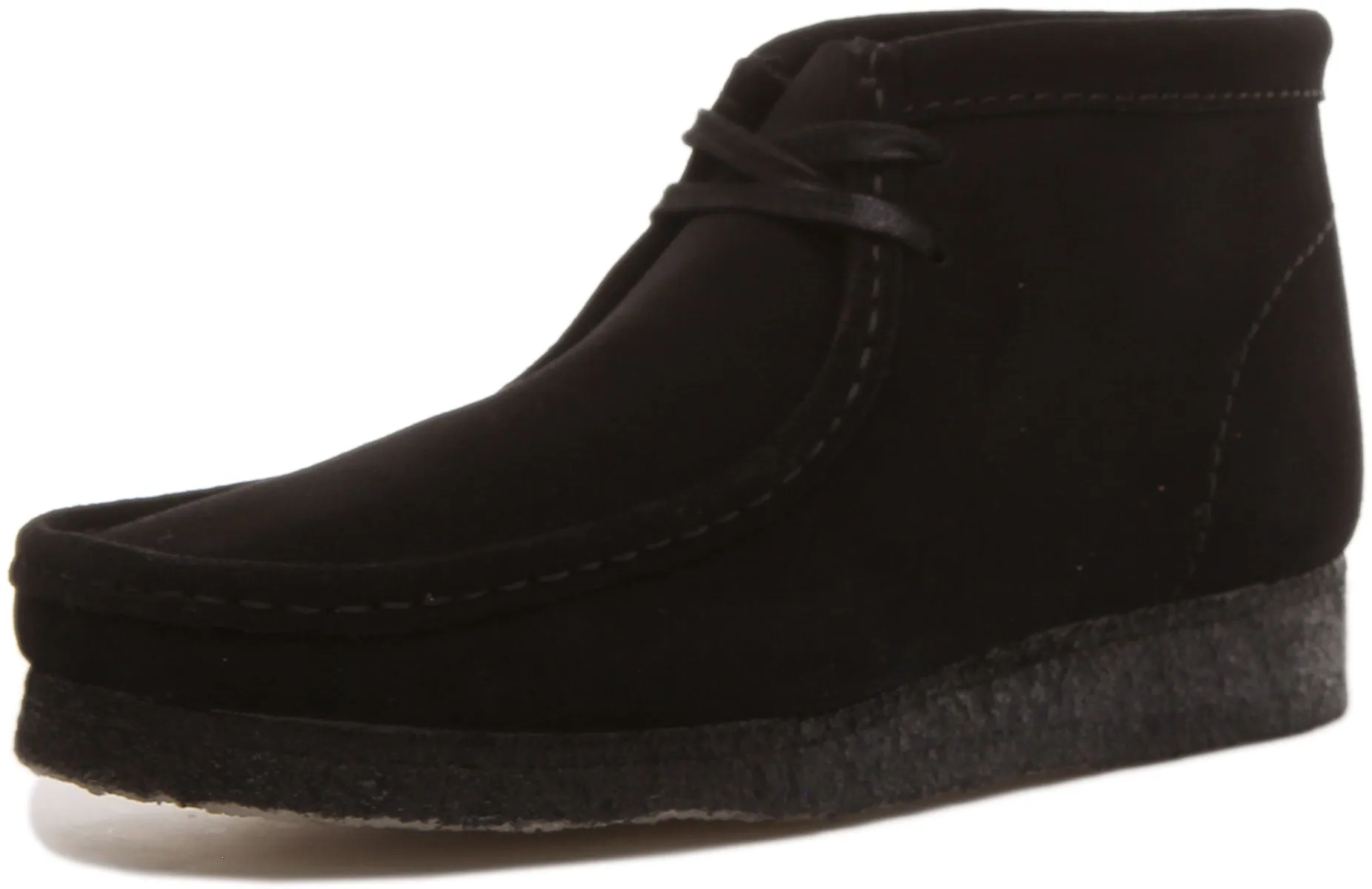 Clarks Originals Wallabee Botín de piel con cordones para hombre en cera de abejas