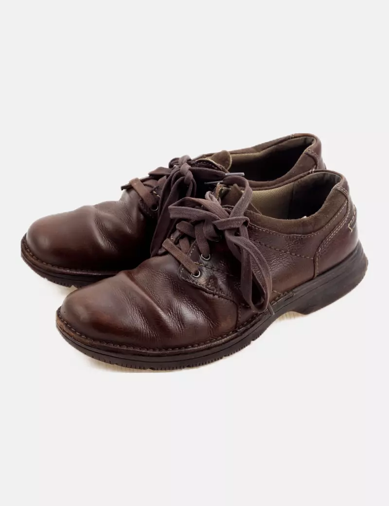 Clarks Zapato marrón cordones