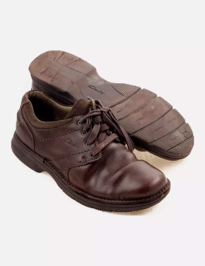 Clarks Zapato marrón cordones