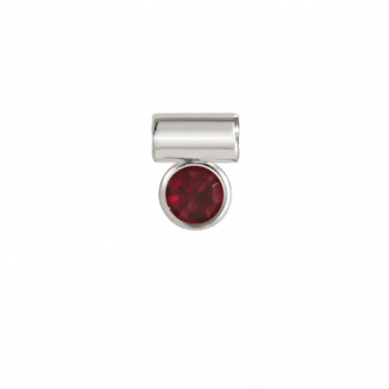 Colgante Seimia con circonita cúbica roja 147114 005