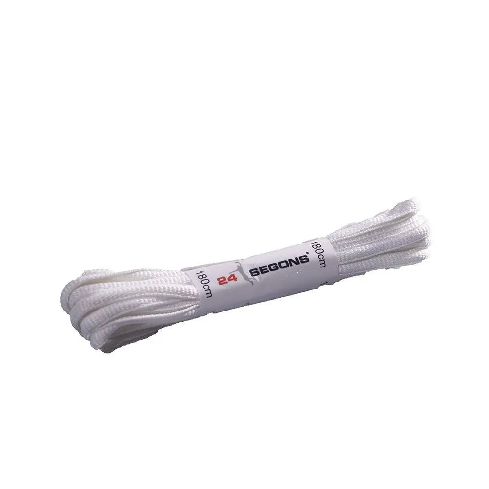 Cordones Ovalados Blancos 180cm