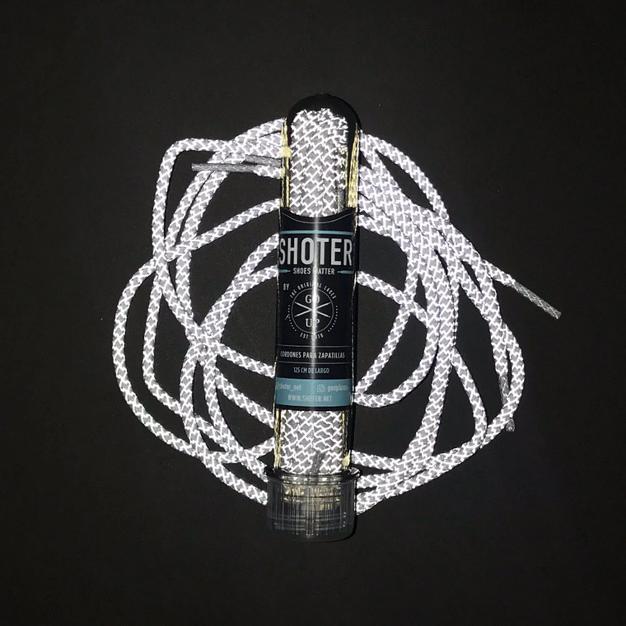 CORDONES SHOTER REFLEX BLANCOS