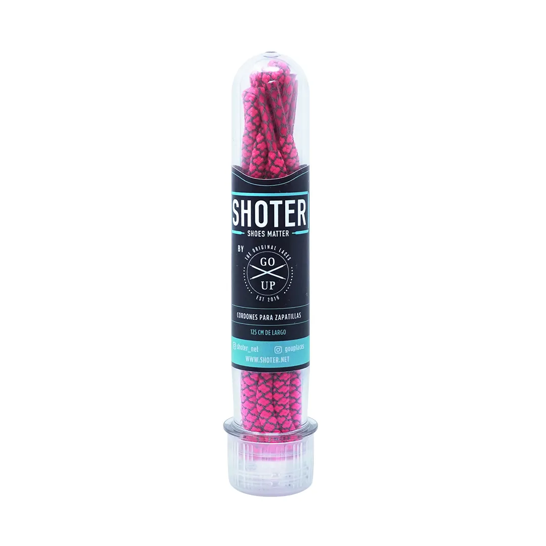 CORDONES SHOTER REFLEX ROSA