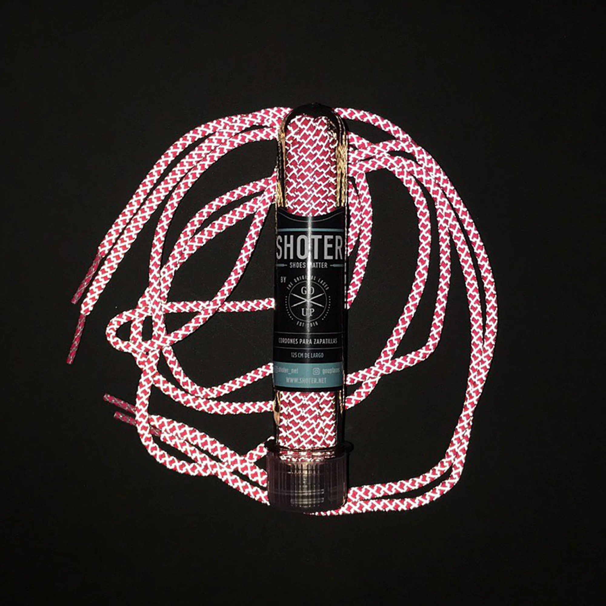CORDONES SHOTER REFLEX ROSA