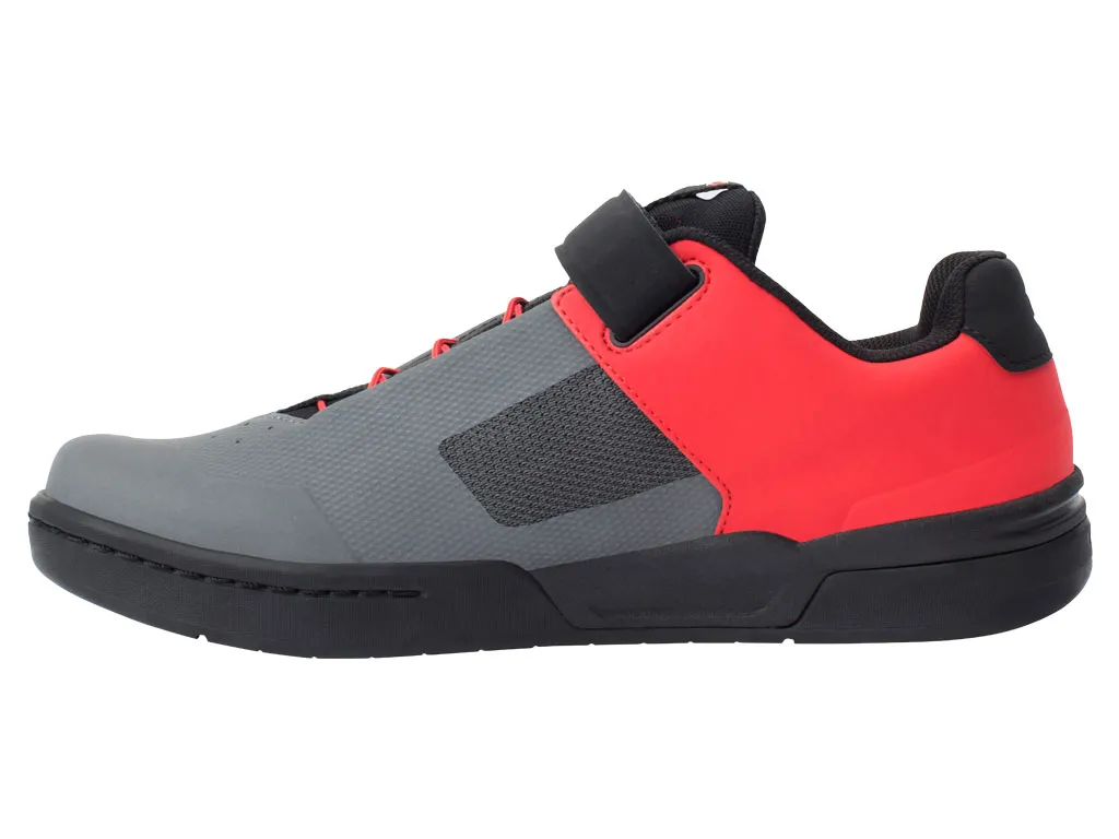 Crank Brothers Shoes Stamp Speedlace Grey/Red – Black Outsole 45