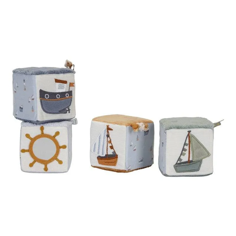 Cubos Blanditos Apilables Sailors Bay · Little Dutch