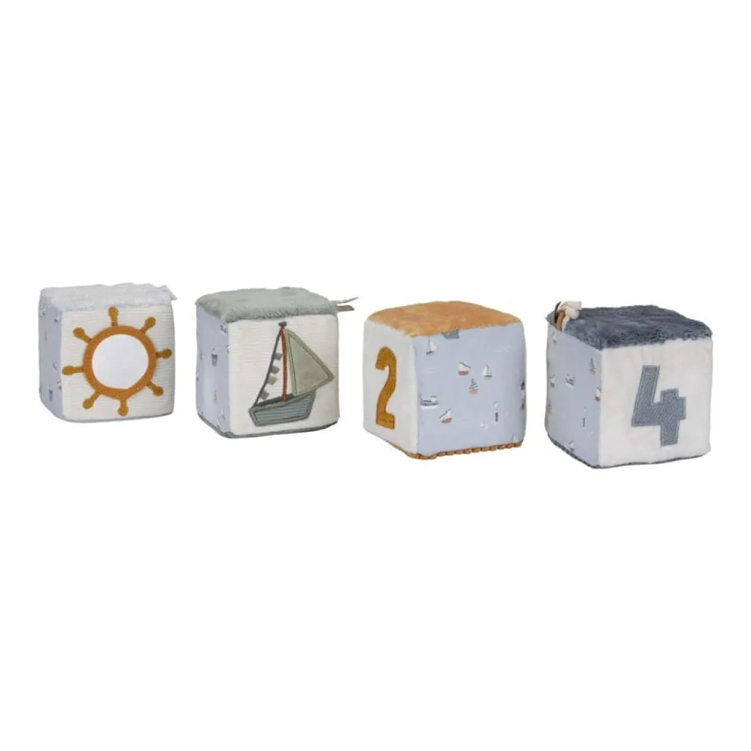 Cubos Blanditos Apilables Sailors Bay · Little Dutch