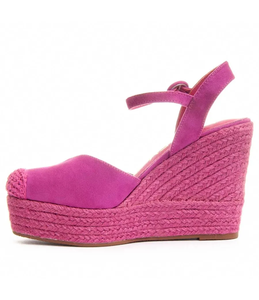 Cuña De Esparto Para Mujer  Montevita  Wesparto9  88510 Fuxia