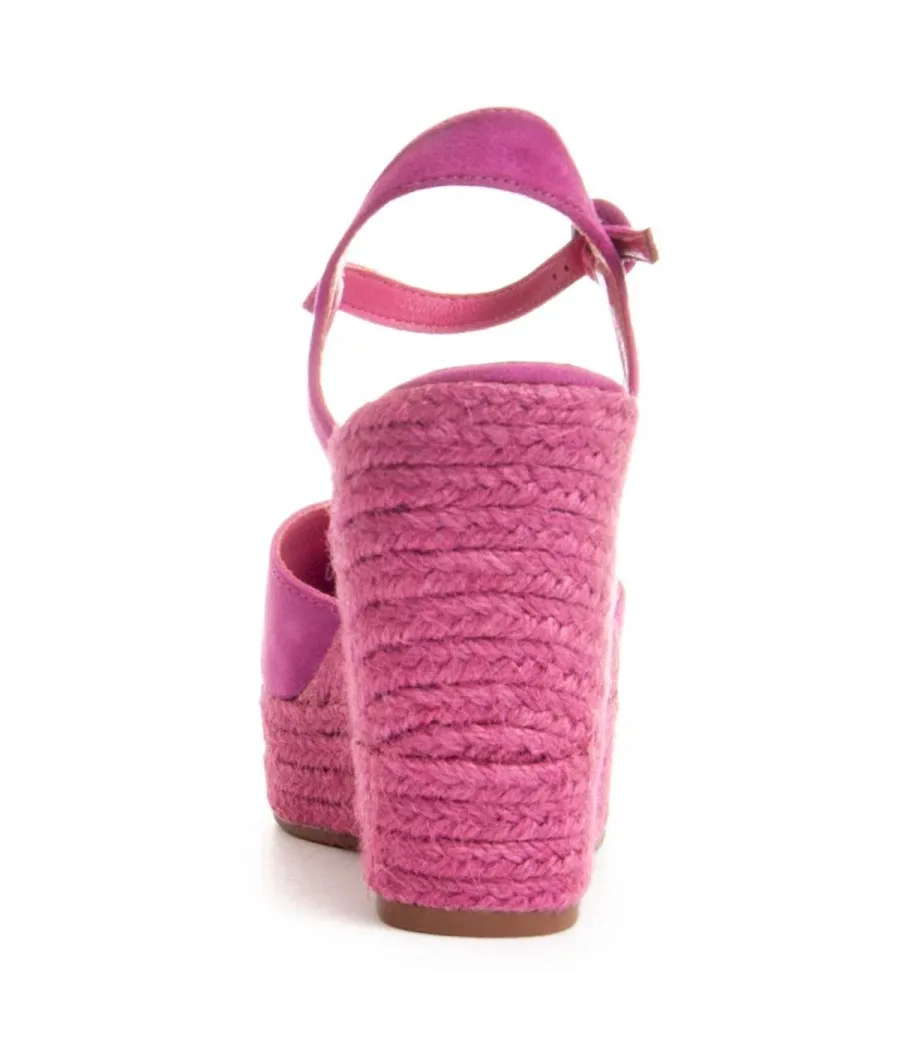 Cuña De Esparto Para Mujer  Montevita  Wesparto9  88510 Fuxia