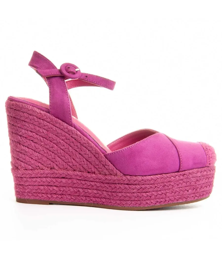 Cuña De Esparto Para Mujer  Montevita  Wesparto9  88510 Fuxia