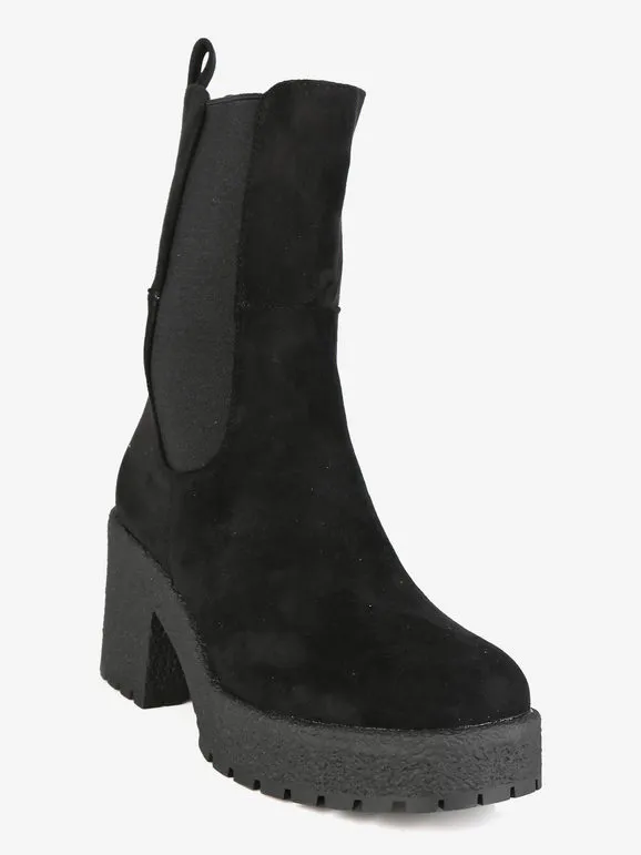Dame Rose Botines mujer tacón chelsea