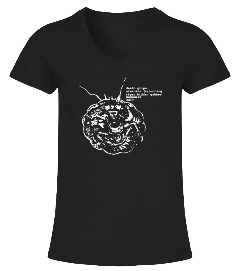 Death Grips Merch Camiseta cuello pico Mujer