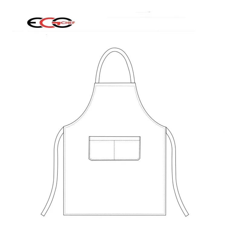 DELANTAL CON PETO AMARILLO  EGOCHEF