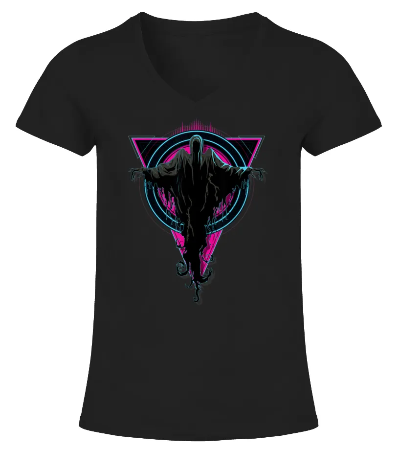Dementor's Kiss is Waiting Camiseta cuello pico Mujer