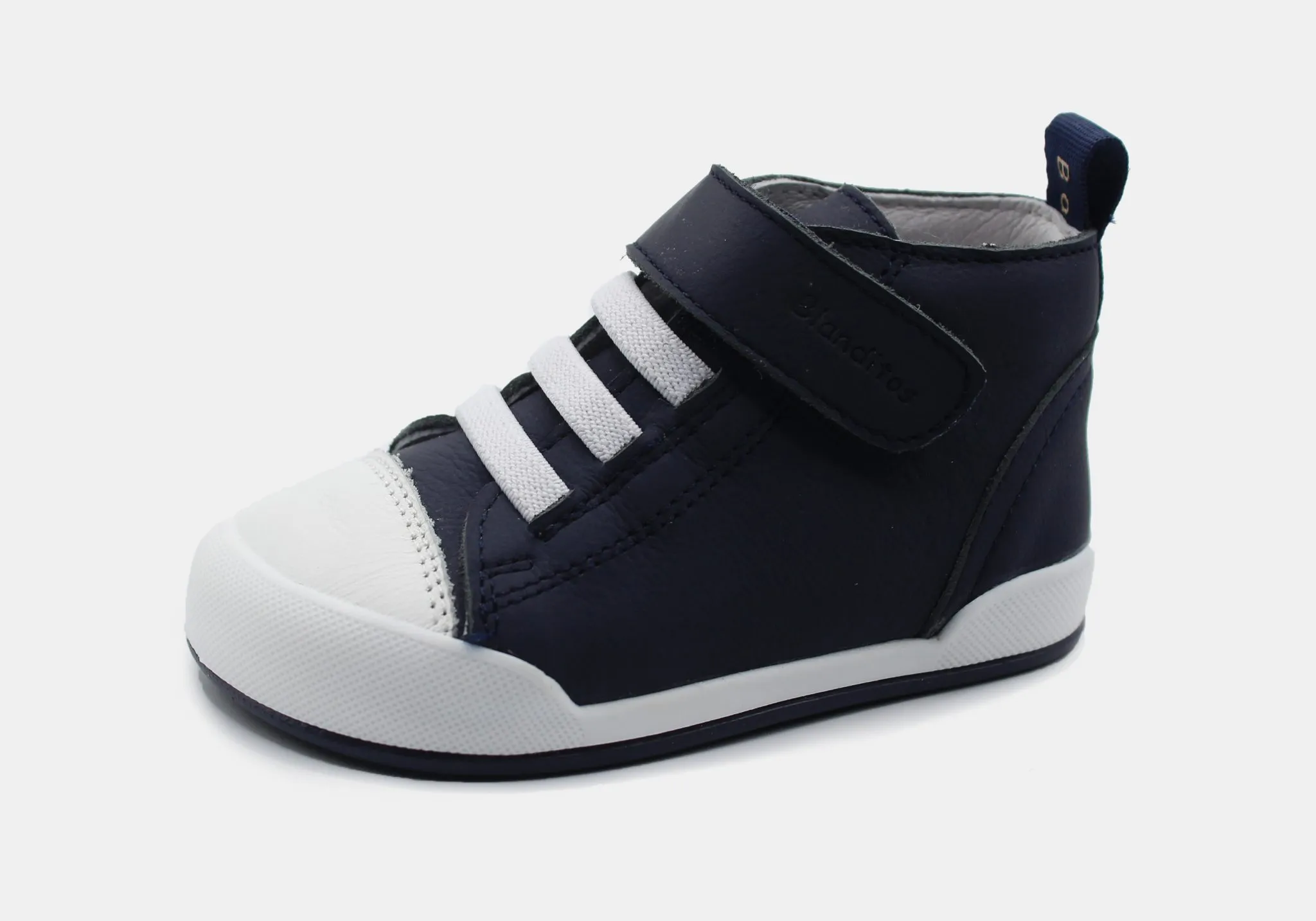 Deportiva alta respetuosa Boston Navy – Blanditos by Crios