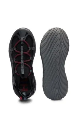 Deportivas sin cordones estilo calcetín con empeines de punto