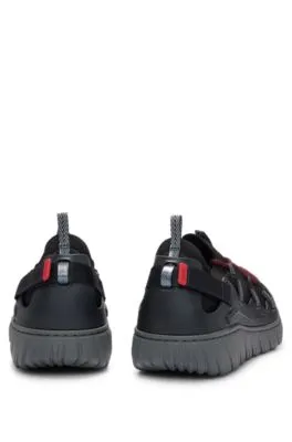 Deportivas sin cordones estilo calcetín con empeines de punto