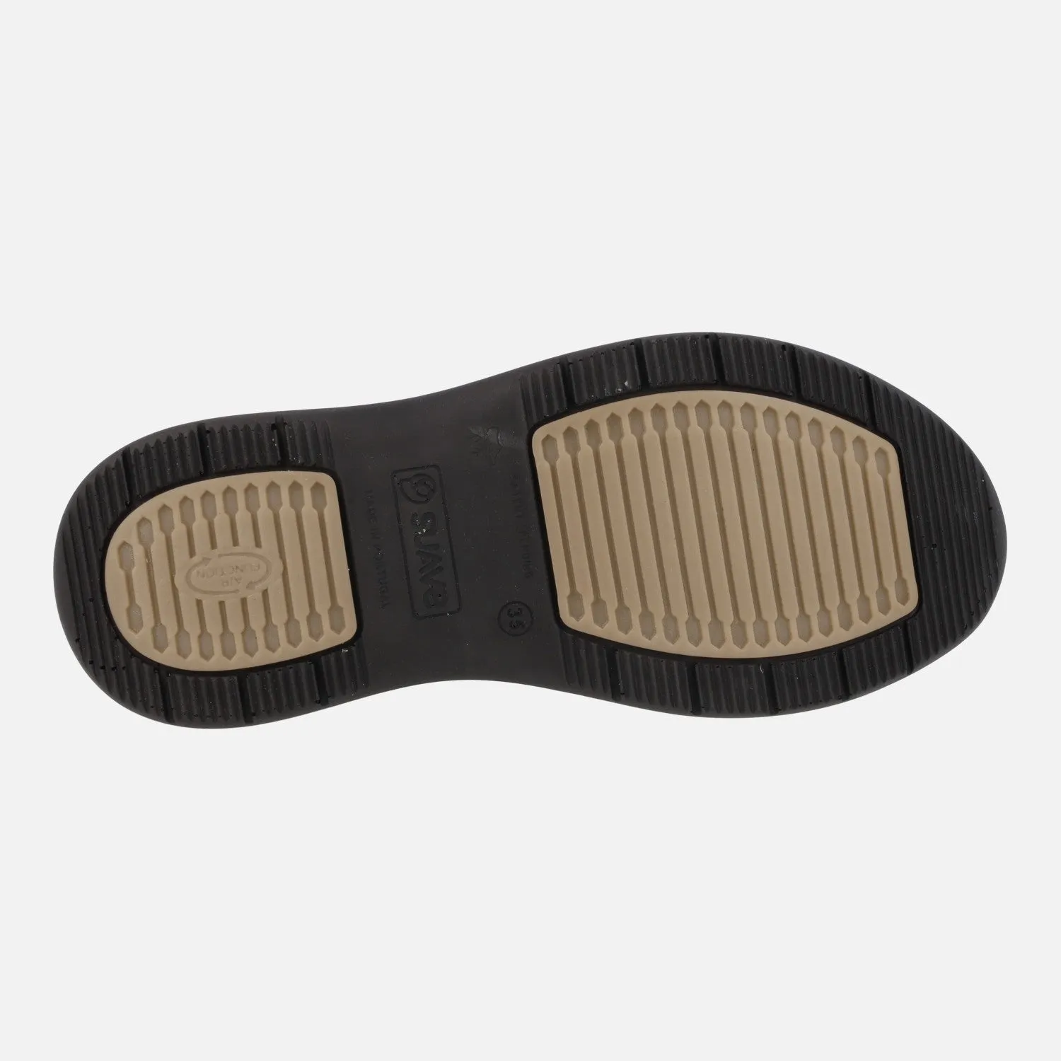 Deportivas Violet con cordones y cremallera