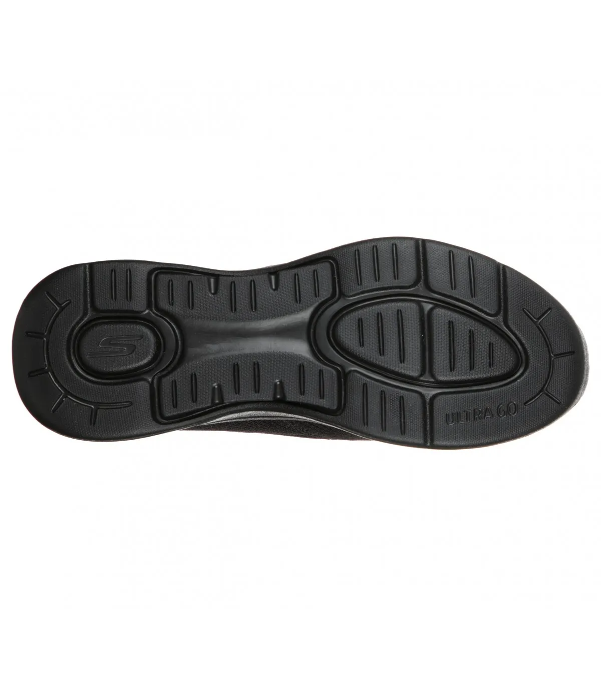 Deportivo negro sin cordones