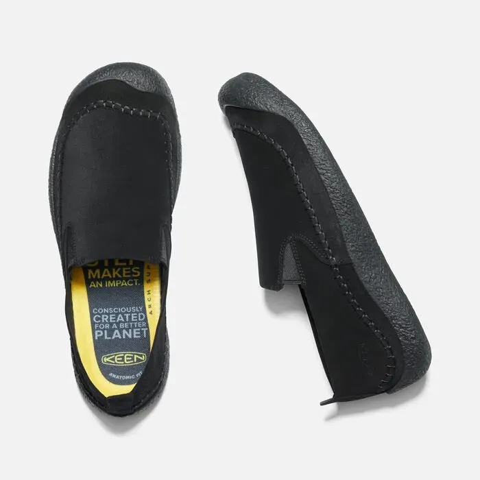 Desenfrenado Zapatillas Slip On Hombre ( Negras ) Keen Howser Suede – SMG230548 2024 – Zapatillas Slip On