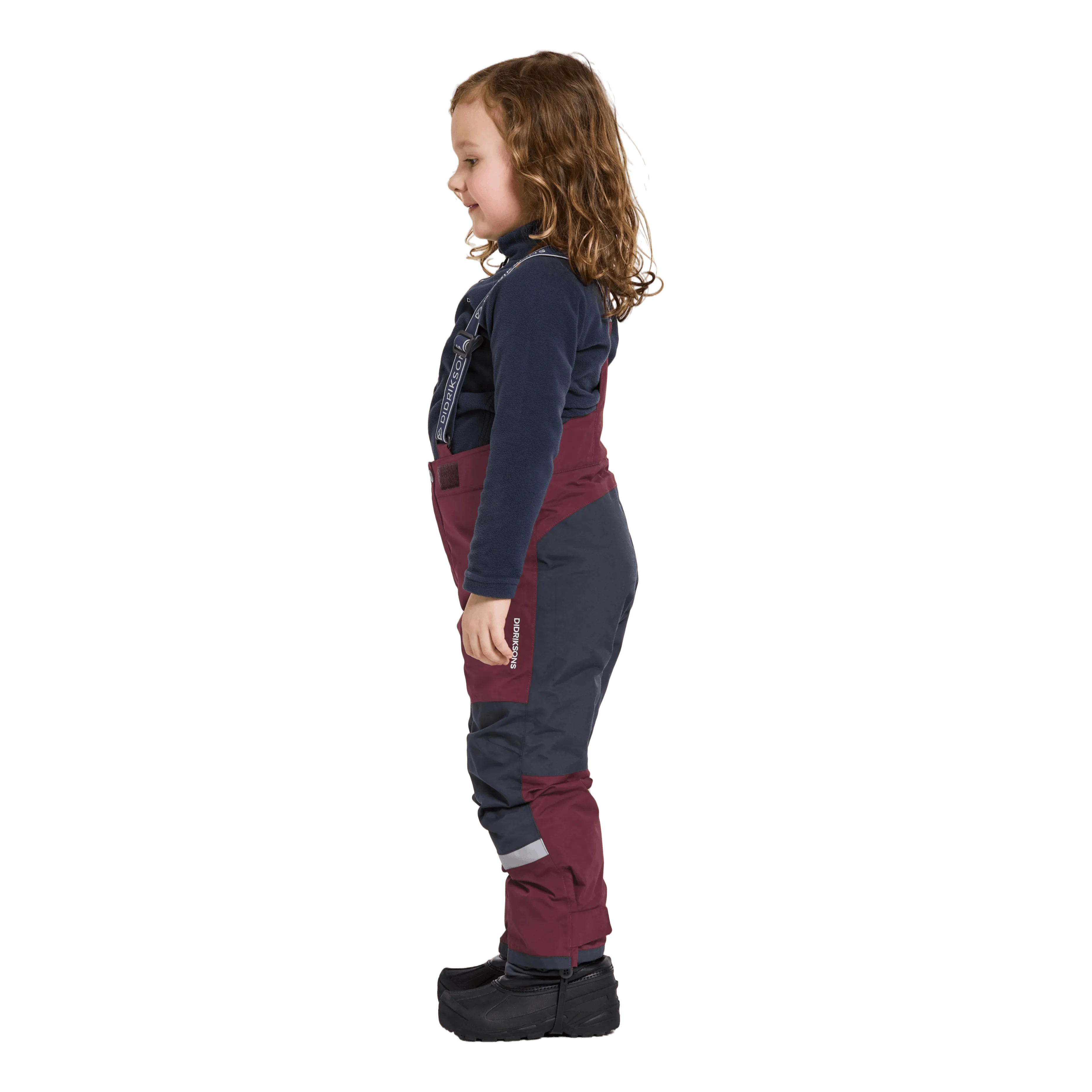 Didriksons Idre Kids Pants 6 Rusty Wine