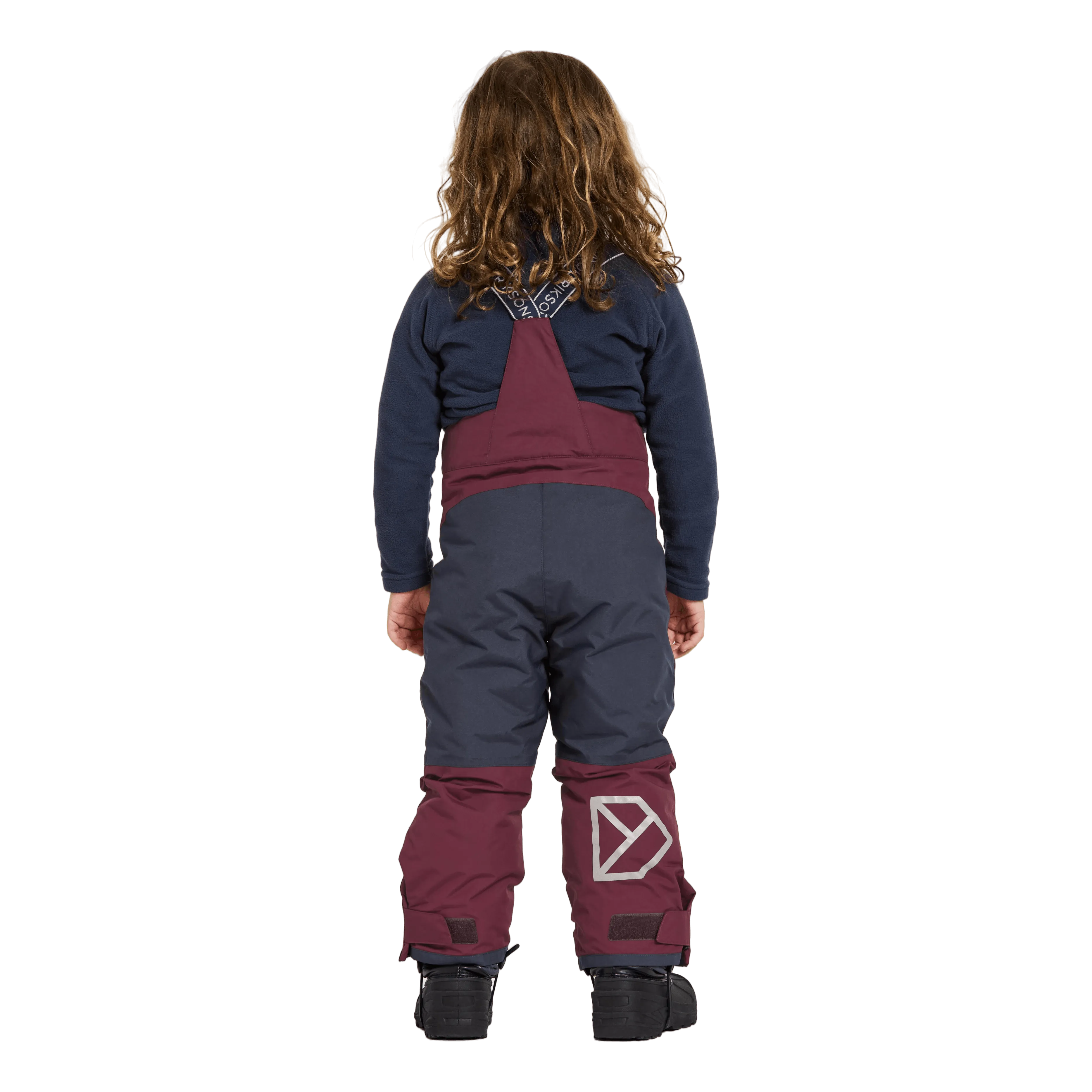 Didriksons Idre Kids Pants 6 Rusty Wine