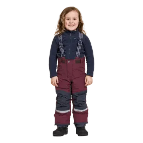 Didriksons Idre Kids Pants 6 Rusty Wine