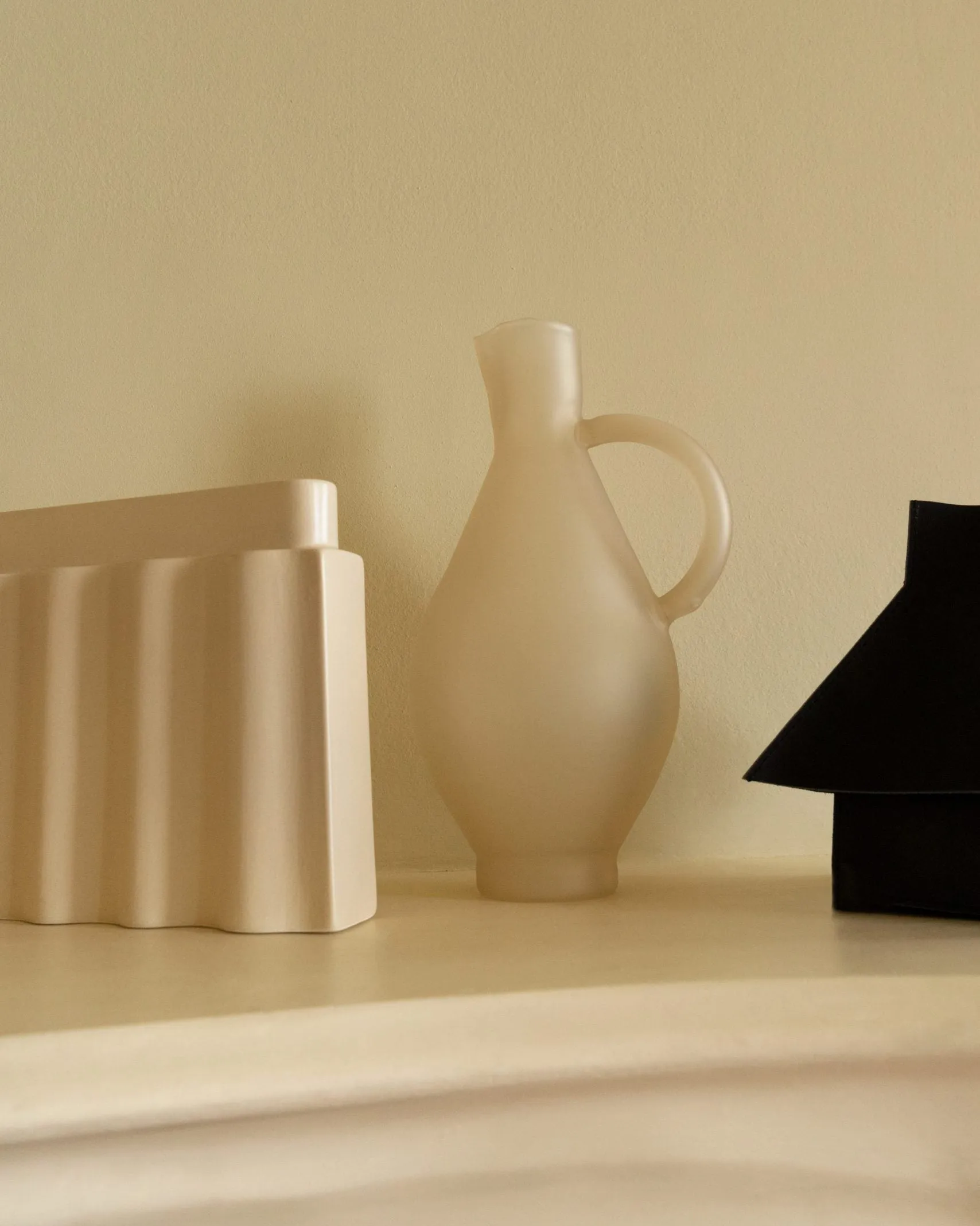 Ecru pitcher