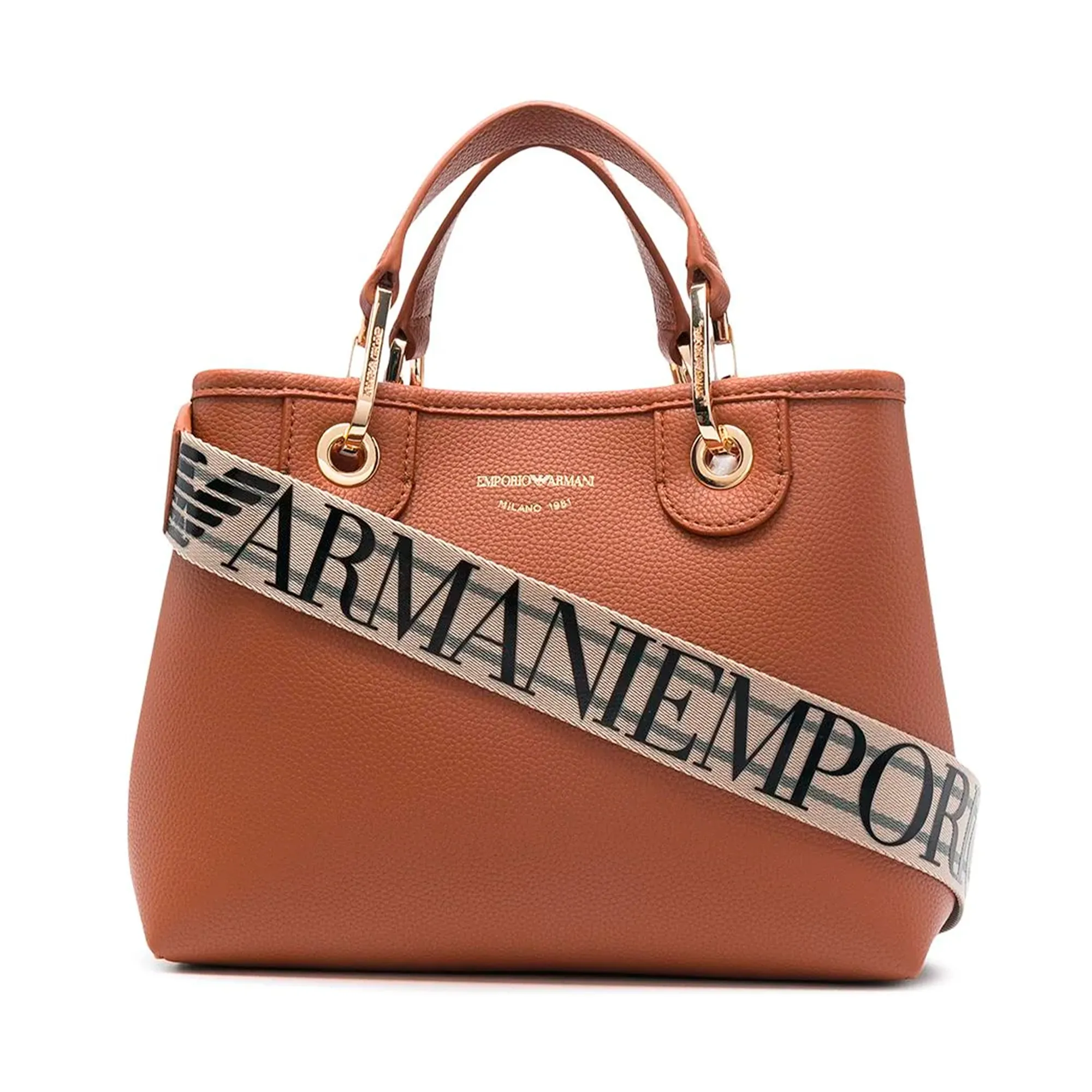 EMPORIO ARMANI Bolsos 85550 CUOIO/ROS