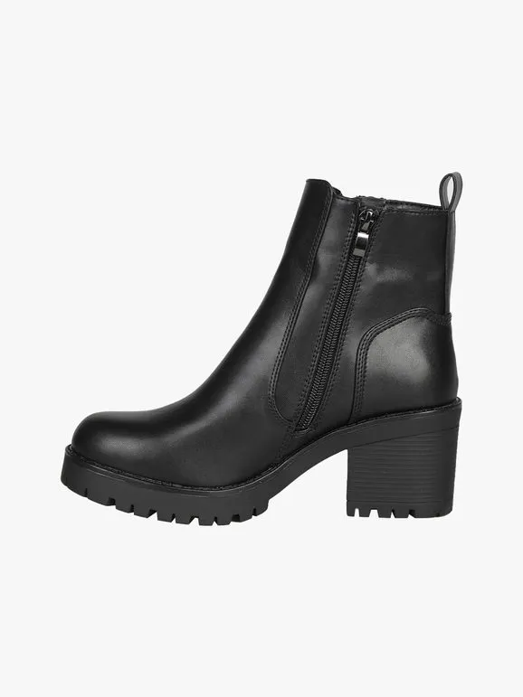 Energy Botines de mujer con tacón y meseta.