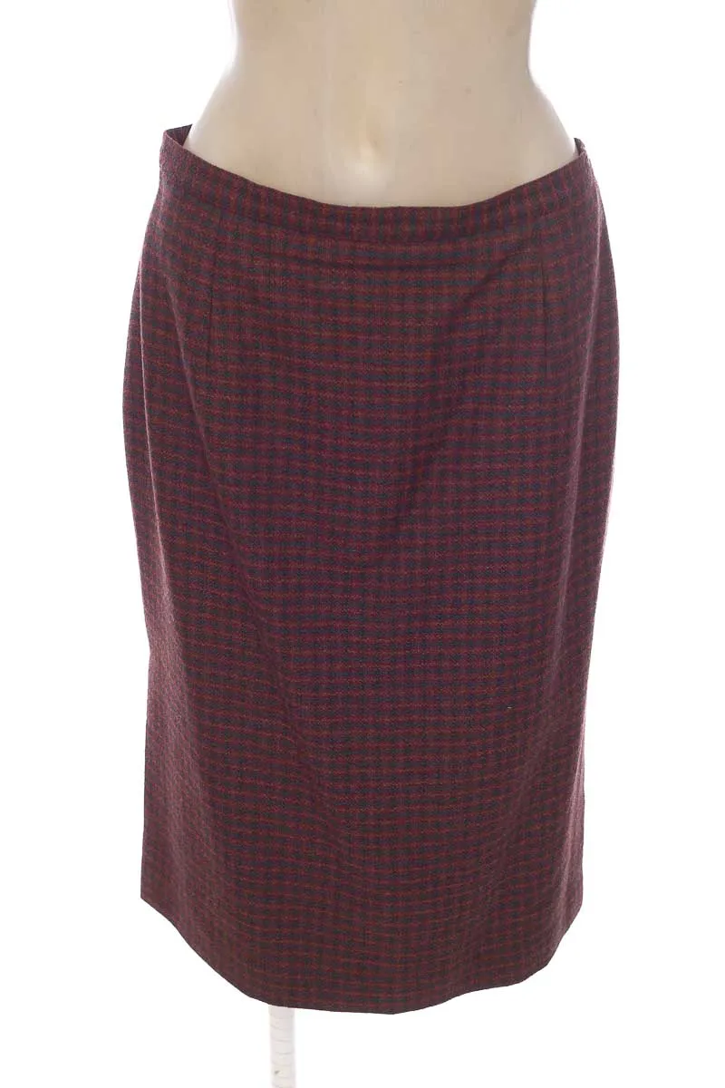 FALDA COLOR ROJO  CRISTINA MONTANA