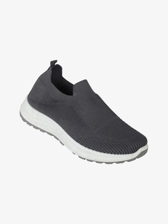 Fashion Zapatos sin cordones de punto para hombre.