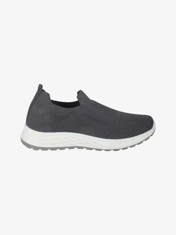 Fashion Zapatos sin cordones de punto para hombre.