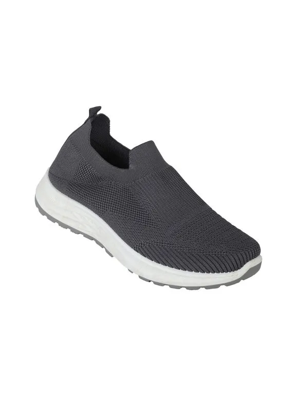Fashion Zapatos sin cordones de punto para hombre.