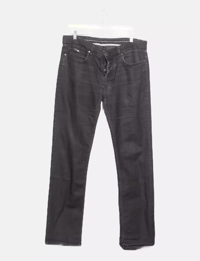 Father & sons Pantalón negro denim