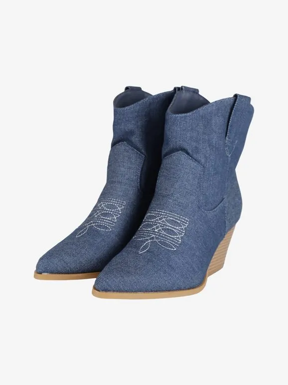 Fiori & Spine Botines texanos mujer tacón