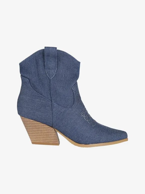 Fiori & Spine Botines texanos mujer tacón