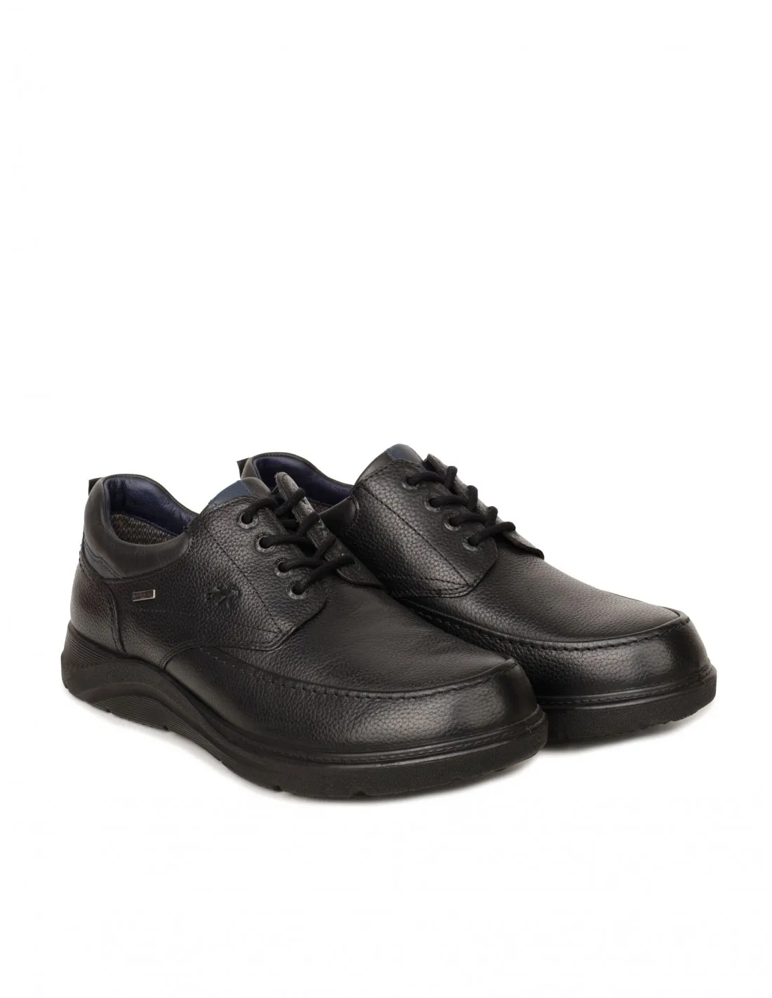 FLUCHOS Zapatos Impermeables Cordones Negros