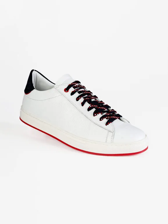 Freetime Zapatillas de cuero para hombre