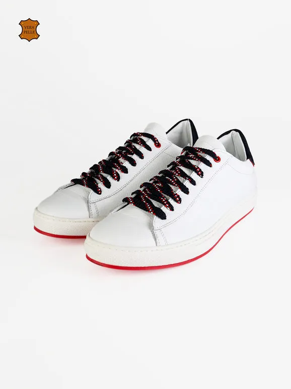 Freetime Zapatillas de cuero para hombre
