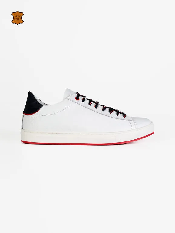Freetime Zapatillas de cuero para hombre