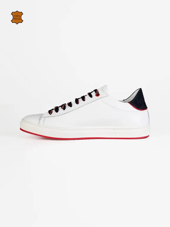 Freetime Zapatillas de cuero para hombre
