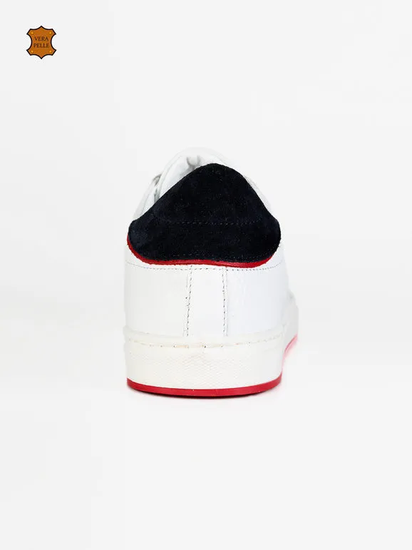 Freetime Zapatillas de cuero para hombre