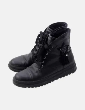 Geox Bota negra cordones