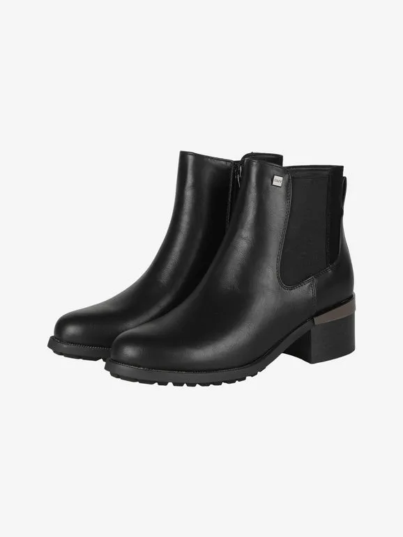 Gian Marco Venturi Botines de mujer con tacón ancho.