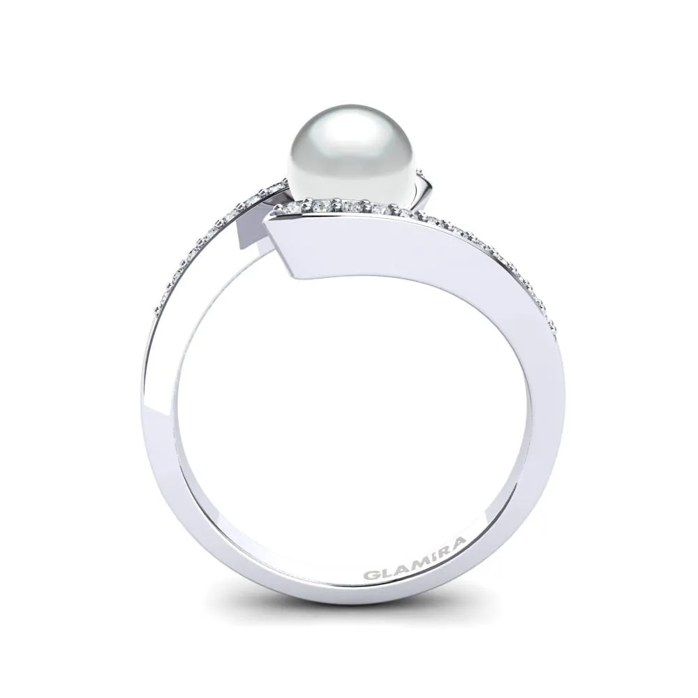GLAMIRA Anillo Perlina