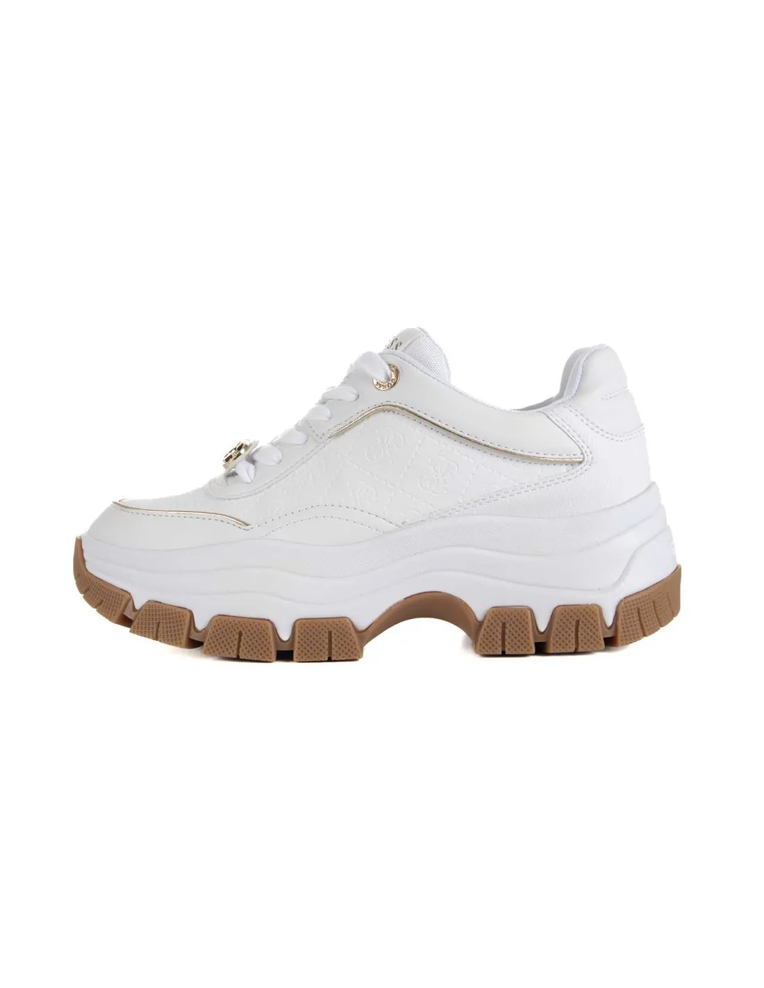 GUESS  ZAPATILLAS BLANCAS BERRETT FLTBERELE12 MUJER
