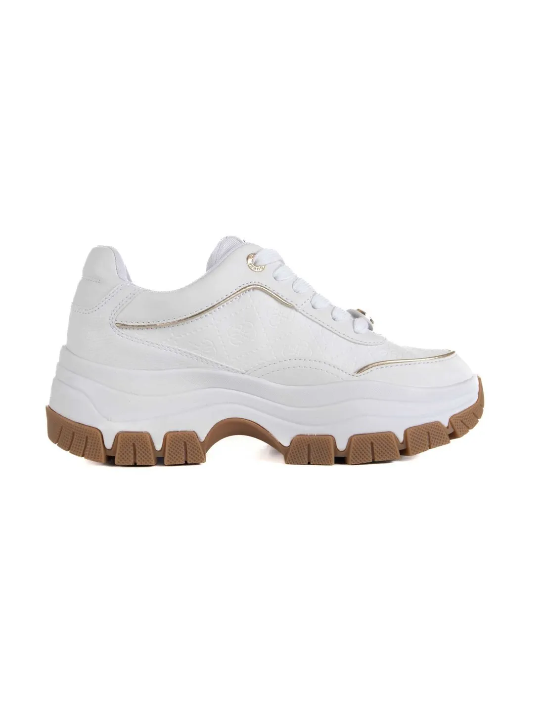 GUESS  ZAPATILLAS BLANCAS BERRETT FLTBERELE12 MUJER