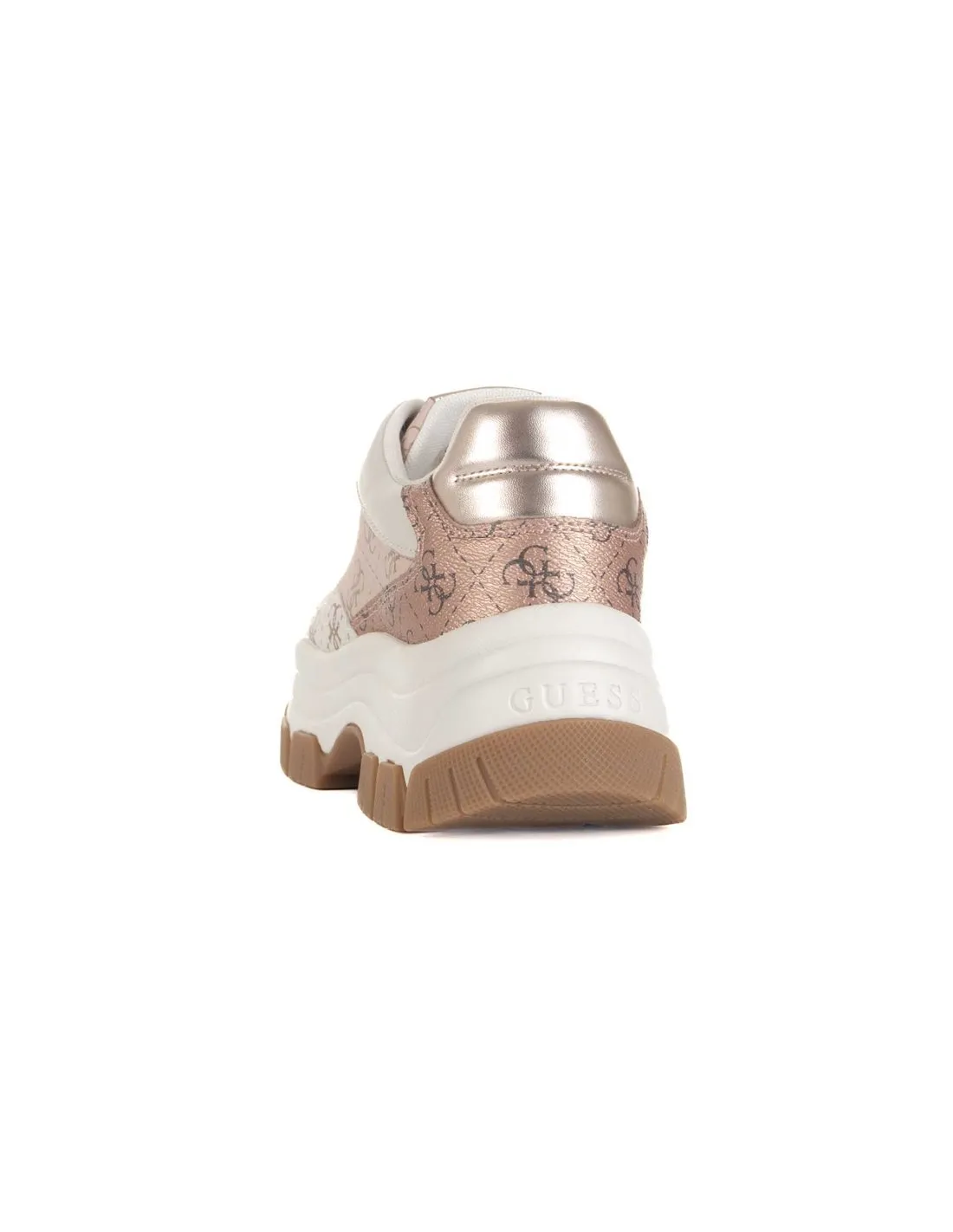 GUESS  ZAPATILLAS ROSA Y BLANCO BERRETT FLTBERFAL12 MUJER