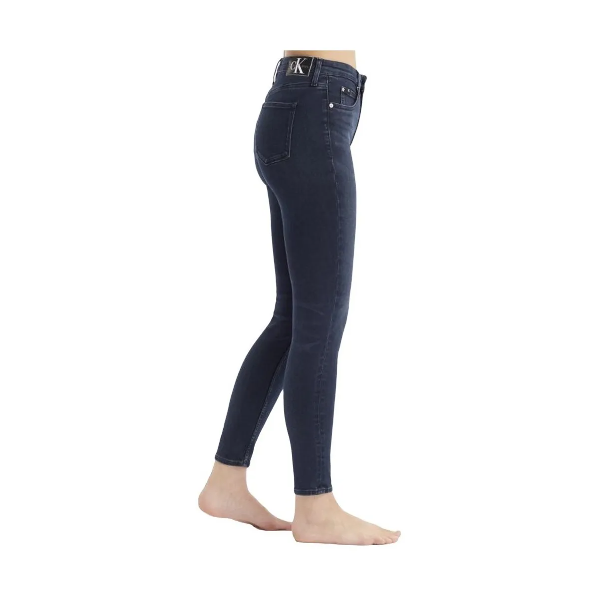 High rise skinny ankle